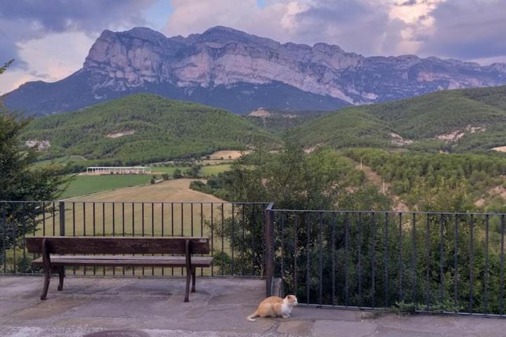 Preciosas Vistas A La Montana, Luminoso Y Acogedor Lejlighed El Pueyo de Araguás Eksteriør billede